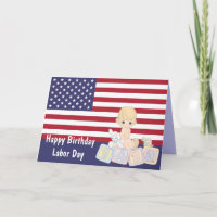 Labour Day Birthday Card