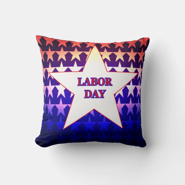 Labour Day Cushion (Front)