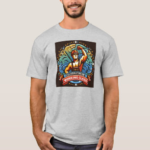 Labour Day Design Celebrating Working Class T-Shirt