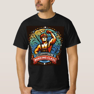 Labour Day Design Honouring Working Class Heroes T-Shirt