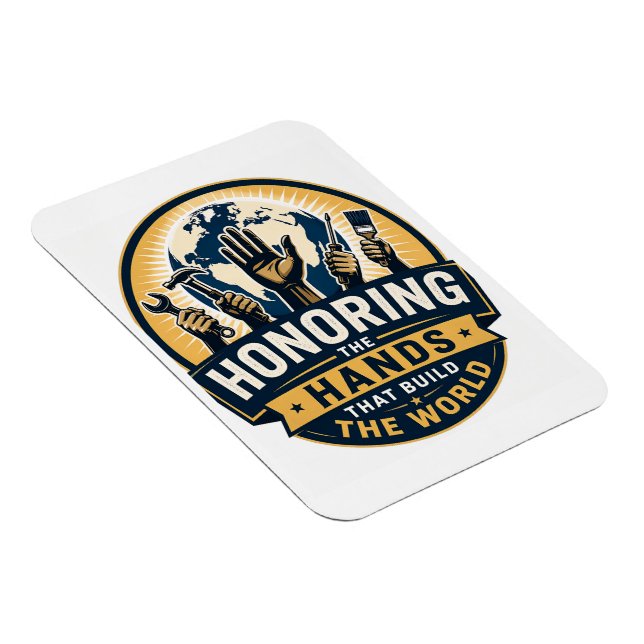 Labour Day  Magnet (Right Side)