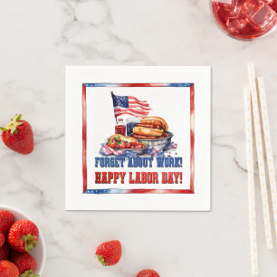 Labour day Paper Napkin