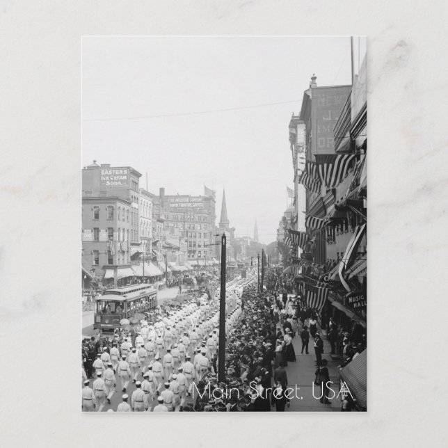 Labour Day Parade Postcard (Front)