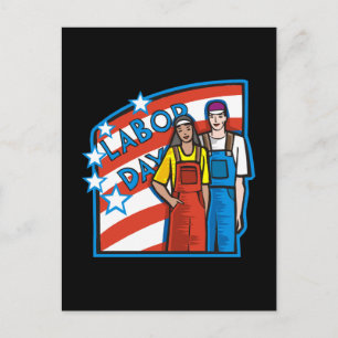 Labour Day Postcard