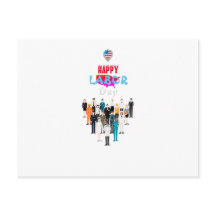 Labour Day Postcard