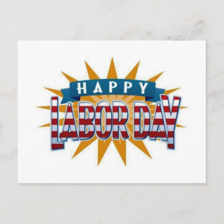 Labour Day Postcard