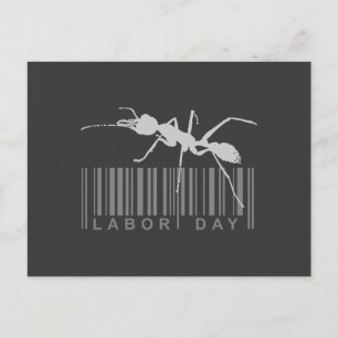 Labour day postcard