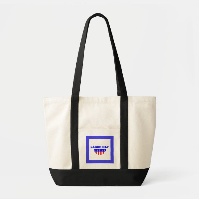 Labour Day Stars and Stripes - Tote Bag (Front)
