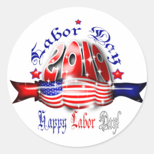 Labour Day Sticker