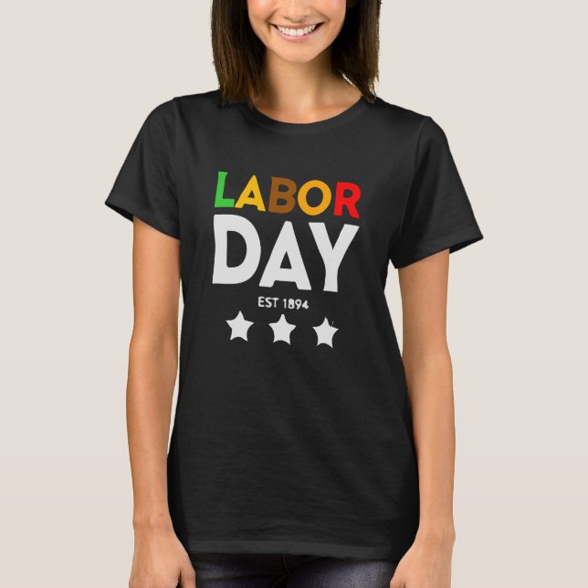 Labour Day T Shirt Unique Design (Front)