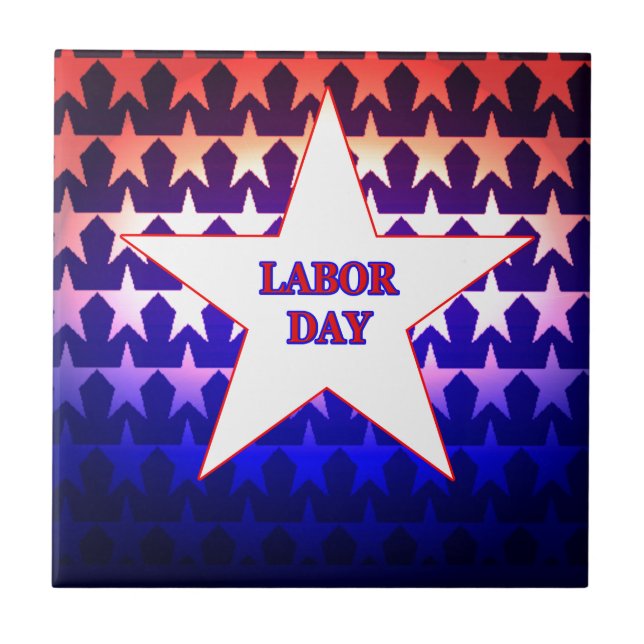 Labour Day Tile (Front)