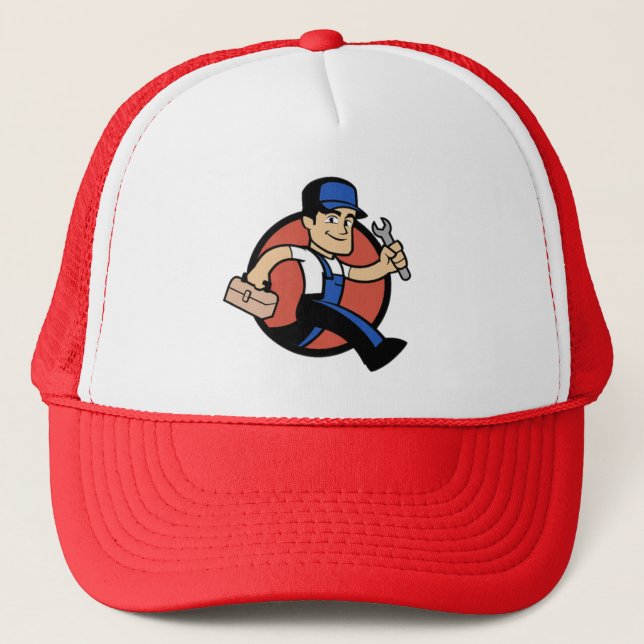 Labour day, trucker hat, for sale ! hat (Front)