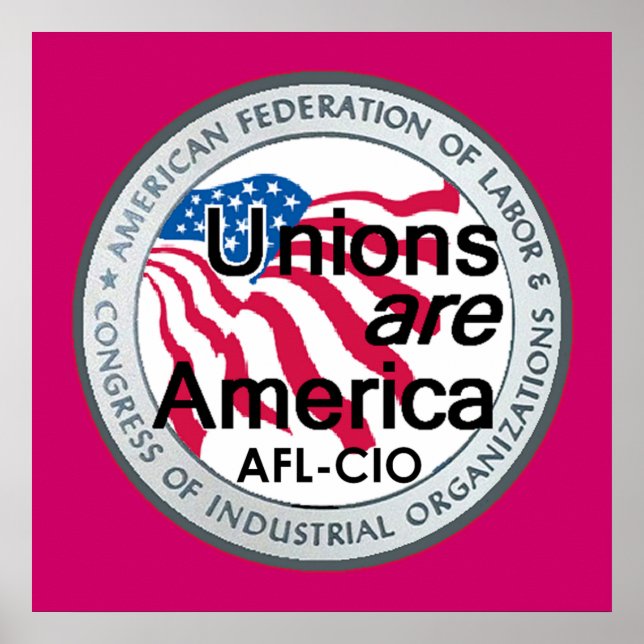 Labour Day Unions POSTER Print (Front)