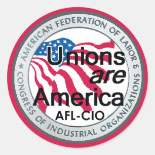Labour Day Unions Sticker