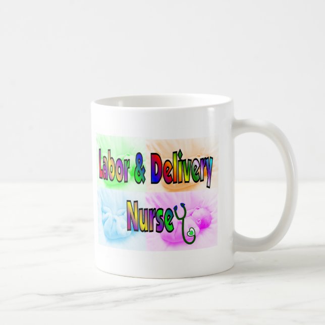 Labour & Delivery Nurse Coffee Mug (Right)