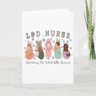 Labour Delivery Nurse Delivering The Cutest Little Card