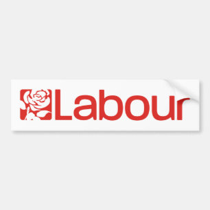 Labour Party UK Bumper Sticker
