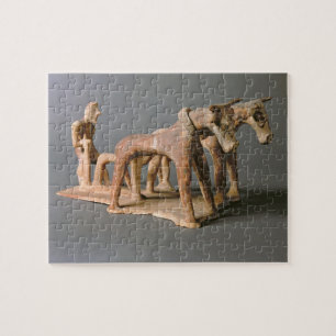 Labourer, from the Tomb of Princess Nefertiabet, O Jigsaw Puzzle