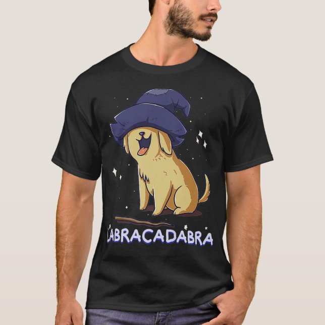 Labracadabra Labrador Retriever Dog Owner Cute Pup T-Shirt (Front)