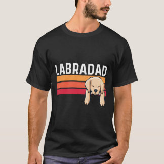 Labradad labrador dog dad mens yellow lab owner T T-Shirt