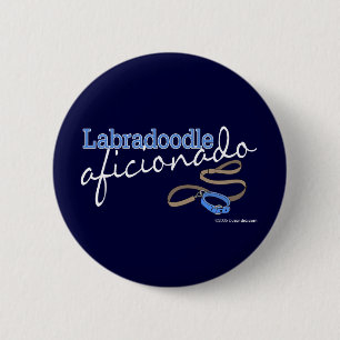 Labradoodle 6 Cm Round Badge