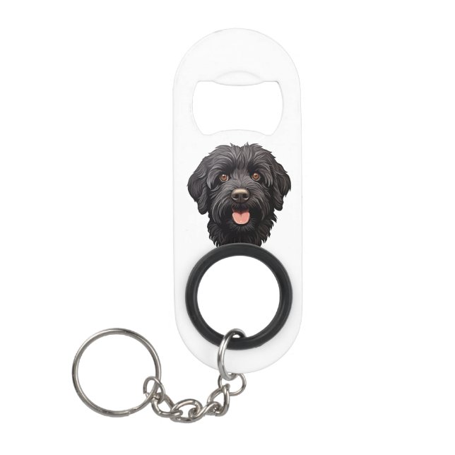 Labradoodle Black Dog (Front)