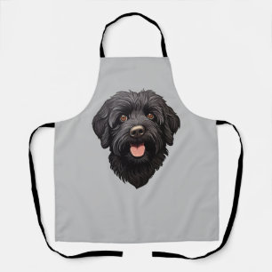 Labradoodle Black Dog Apron