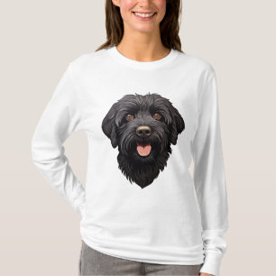 Labradoodle Black Dog T-Shirt