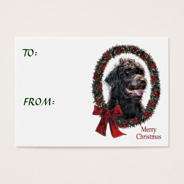 Labradoodle Christmas Gifts (Front)