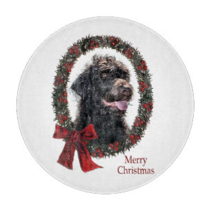 Labradoodle Christmas Gifts Cutting Board