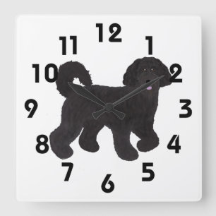 Labradoodle Clock