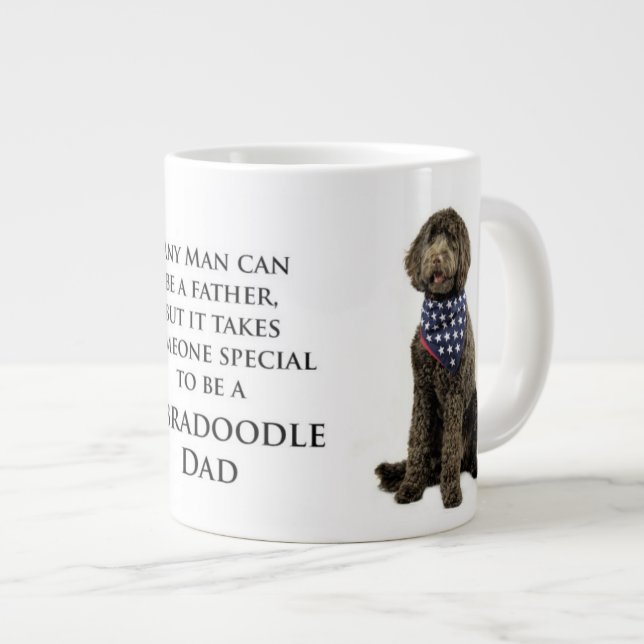 Labradoodle Dad Mug (Front Right)