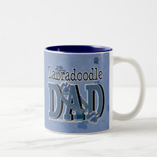LabraDoodle DAD Two-Tone Coffee Mug