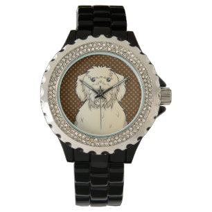 Labradoodle Dog Cartoon Paws Watch