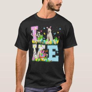Labradoodle Dog Easter Egg Hunting Love Labradoodl T-Shirt
