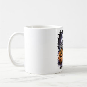 Labradoodle Dog Halloween Square Coffee Mug