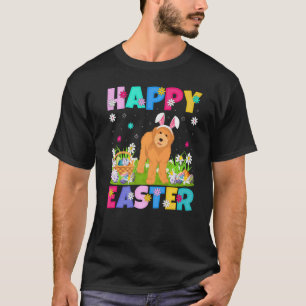 Labradoodle Dog Happy Easter Bunny Labradoodle Eas T-Shirt