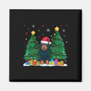 Labradoodle Dog Lovers Santa Hat Ugly Christmas Sw Magnet