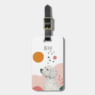 Labradoodle Dog Luggage Tag