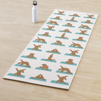 Labradoodle dog mix Yoga Mat