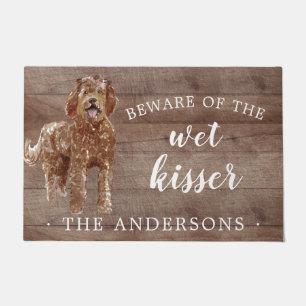 Labradoodle Dog Personalised Door Mat