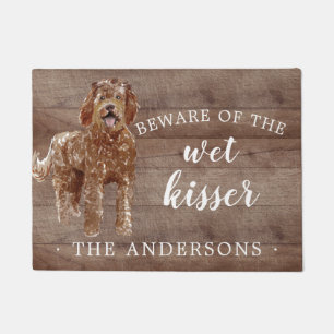 Labradoodle Dog Personalised Door Mat