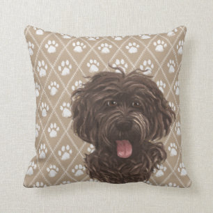 Labradoodle Dog Pillow / Labradoodle Love