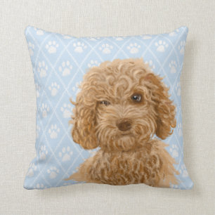 Labradoodle Dog Pillow / Labradoodle Love