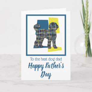 Labradoodle Dog TriColour Father’s Day Card