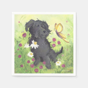 Labradoodle Doodle Dog / Paper Napkins