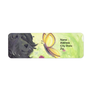 Labradoodle Doodle Dog / Return Address Label