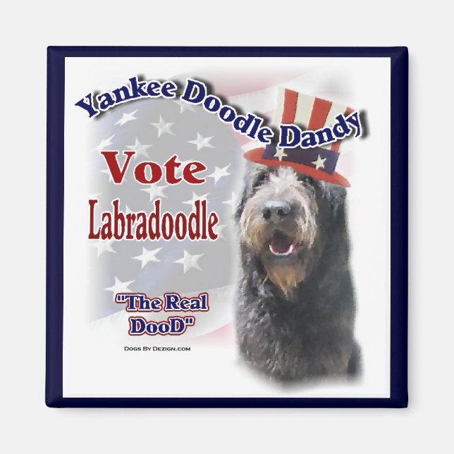 Labradoodle Gifts Magnet (Front)