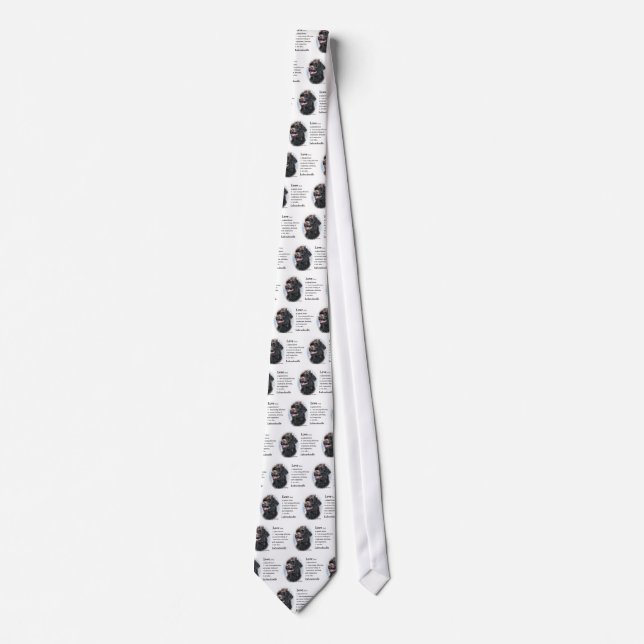 Labradoodle Gifts Tie (Front)