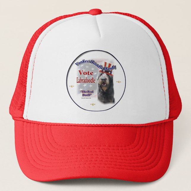 Labradoodle Gifts Trucker Hat (Front)